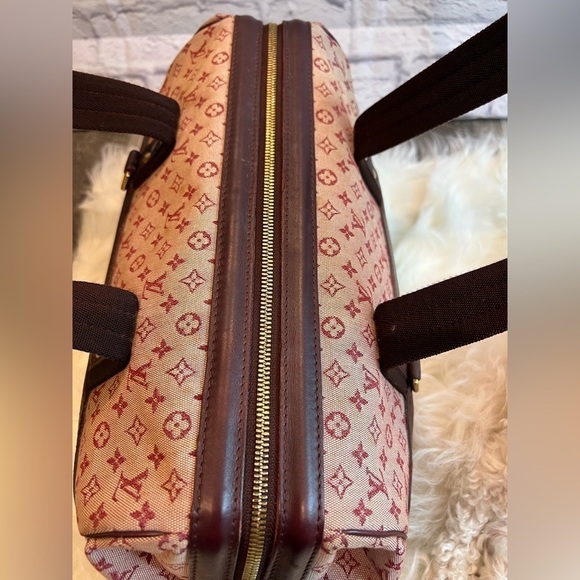 LOUIS VUITTON Mini Lin Josephine GM Satchel - Picture 3 of 11